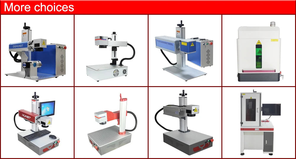 Máquina de marcação a laser de fibra Raycus MAX, Hunst 50W 30W para joias DIY, ouro, prata, anel, pulseira, máquina de corte de metal e gravação