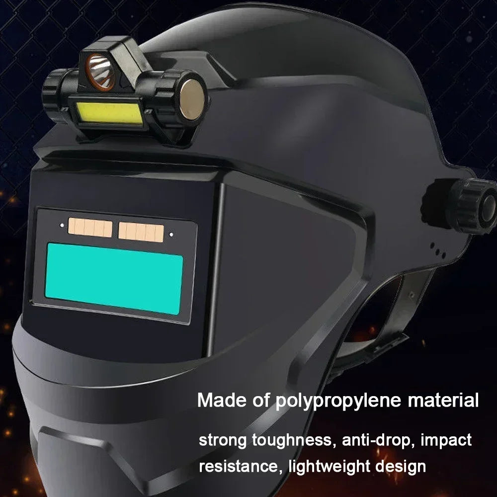 Automatic Welding Helmet Welder Mask Automatic Transform for Welding Machine Full Face Welder Mask for Arc Weld Grind Cut