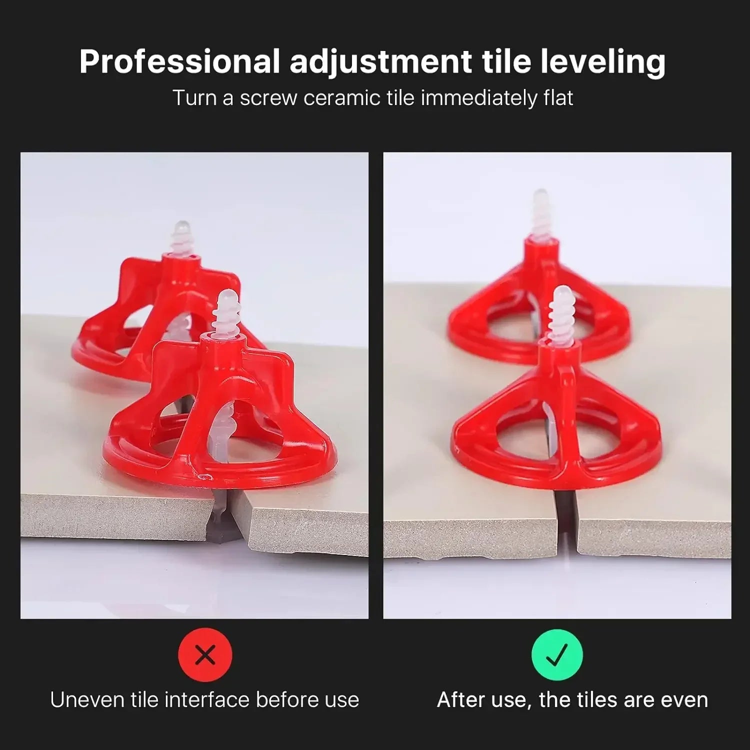 New Spiral Ceramic Tile Leveling System Clips Spacers Straps Wadge for Tile Laying Wall Floor Fixing Construction Tools Building