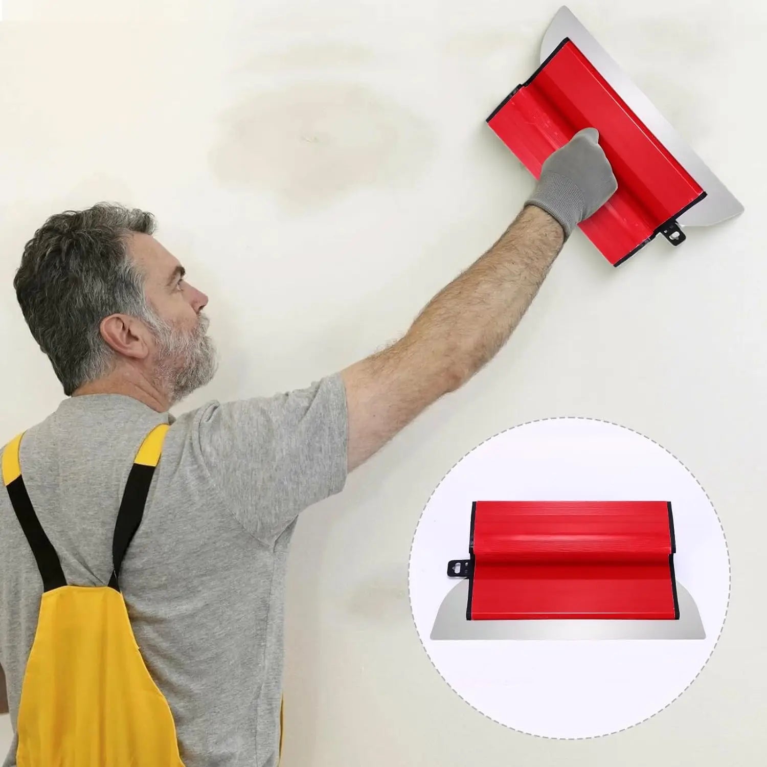 Espátula de alisamento de drywall Skimming Lâmina flexível Pintura Acabamento Skimming Lâminas 25/40CM Ferramenta de construção Ferramentas de reboco de parede